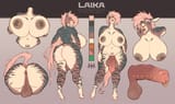 ref sheet Laika