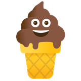 Poop Ice Cream Food Emoji