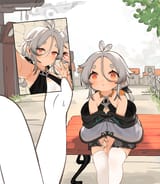 loli, peace sign, armpits emm