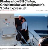 epstein clinton and maxwell on lolita express