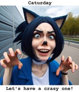 crazy caturday