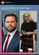 JDVanceInDrag
