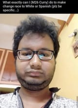 white indian