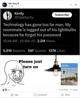 decimated by the original invention