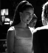 lip bite black and white
