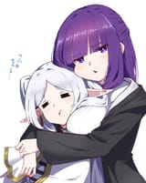 Frieren at the Funeral, hug, breasts ギュッとするフェルン