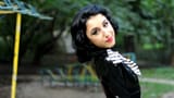 Marilyn+Wearing+a+Classy+Latex+Dress+in+Public_cover_l-1557724185