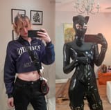 latex kitty