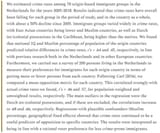 immigrant crime IQ