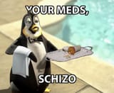 Your meds schizo