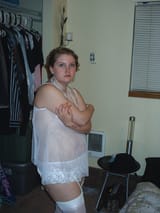 cums4yourwife - Chubby teen slut Crystal - exposed - 0141Crystal in her white nighty 07
