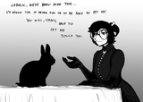 petting a rabbit that wants to be petted but not touched is hard, but reasoning with it seems like a desperate measure d63cee8ac4d7fe2f3ee2a4cde872a371