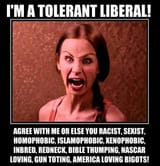 i&#039;m a tolerant liberal