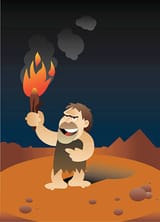 happy-caveman-discovers-fire