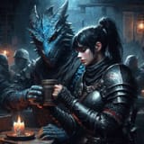 dragonborn with a babe