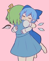 cirno hug