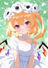 FLANDRE WHITE FLOWER CROWN