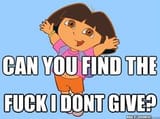 Dora-no-give-fuck