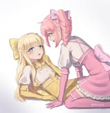 Looking Up To Magical Girls, MahoAko, yuri Untitled
