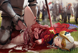 1girl, 1boy,[[ ama_mitsu, {{yomu_(sgt_epper)}}, {{{{diathorn}}}}, {{bee_(deadflo s-2140431794