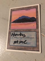 my newly edited card