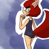 fox cub girl on sukumizu