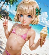 Tabitha Messy Ice Cream