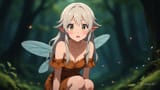 a_mischievous_fairy_like_young_woman_crouching_in