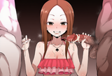 terasu mc, illyasviel von einzbern, the image depicts her jerking off a tall mus s-2100056868