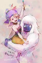 Relm and Umaro V2