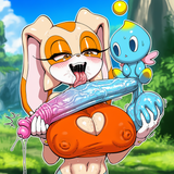 0.7__fellatrix__, masterpiece, spring oasis background, no text s-1839034810