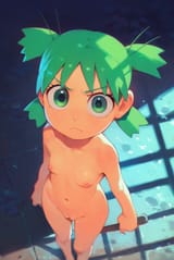 2131238594-2236484889-5422-score_9, score_8_up, score_7_up, score_6_up, sexy, _lora_YotsubaKoiwaiXL_1_ 1girl, yotsuba, green eyes, green hair, quad tails,
