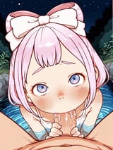2131242882-2747757104-3429-masterpiece, best quality, amazing quality, 1girl, loli, child, sexy, Cream bow-shaped hair, furled brow, 1girl, 1boy, having se