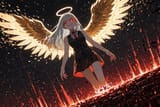 140447-2670298659-[preteen girl long hair silver hair red eyes freckles_0.1], (dynamic spell_1.5), (wide angle_1.9), blood ice, vest tie, sleevele