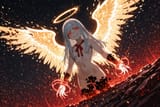 140458-2433962271-[preteen girl long hair silver hair red eyes freckles_0.1], (dynamic spell_1.5), (wide angle_1.9), blood ice, vest tie, sleevele