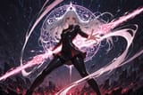 140508-1179068149-[preteen girl long hair silver hair red eyes freckles_0.3], (dynamic flowing spell_1.5)