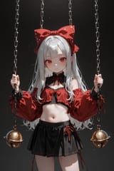 140650-3448278787-[loli girl long hair silver hair red eyes freckles_0.1], midriff, swinging big alarm bell