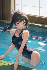 AI Mao Swimsuit