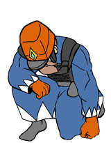 Gendarmerie_Kneel