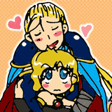 Relm and Edgar V46