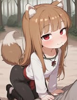 spice and wolf, holo, loli Holo
