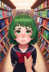 12168-757446011-masterpiece, best quality, (extremely detailed), full length portrait of 1girl, ((loli)), ((child)), 7 year old girl as pepe the