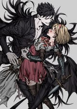 __djeeta_and_belial_granblue_fantasy_drawn_by_komiya_kuniharu__8121e588e74d47fec6a90de4acc49666