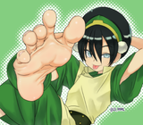 toph bei fong avatar the last airbender drawn by tsukimaru