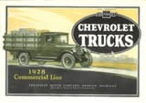 Chevrolet Trucks Vintage Advertising from 1928