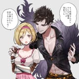 __djeeta_and_belial_granblue_fantasy_drawn_by_tyyni__9c63a7593348aadcc1bd6fa17dc0cca5