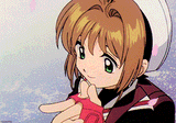 sakura fingers and blossoms