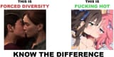 lesbians vs yuri