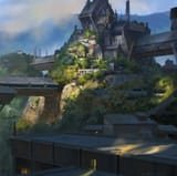 houses built into the hill