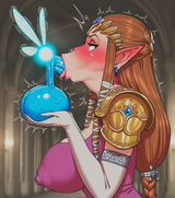 B 0.8__fellatrix__, 1__deepthroat__, princess zelda deepthroating a navi&#039;s long pe s-3531539089